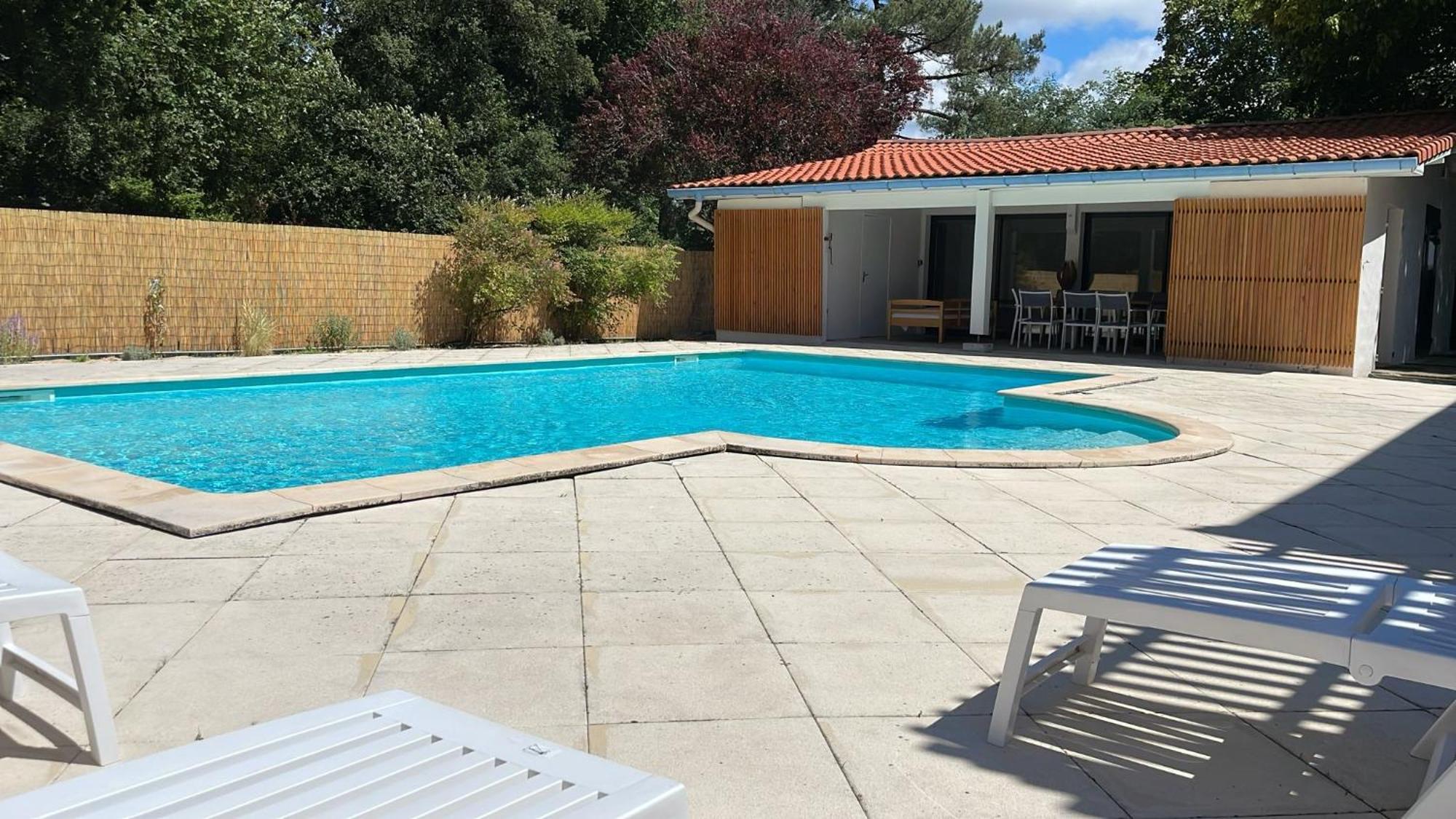 Maison Dharma A 5Km De La Plage Avec Sauna Mimizan Luaran gambar