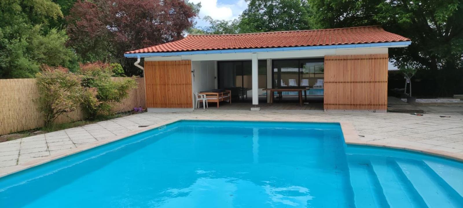 Maison Dharma A 5Km De La Plage Avec Sauna Mimizan Luaran gambar