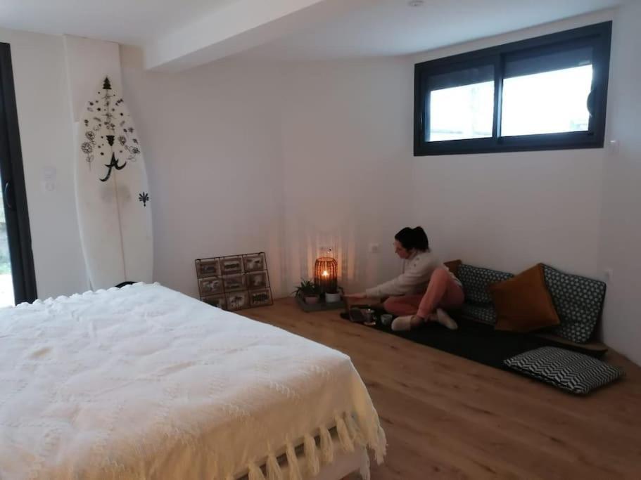 Maison Dharma A 5Km De La Plage Avec Sauna Mimizan Luaran gambar