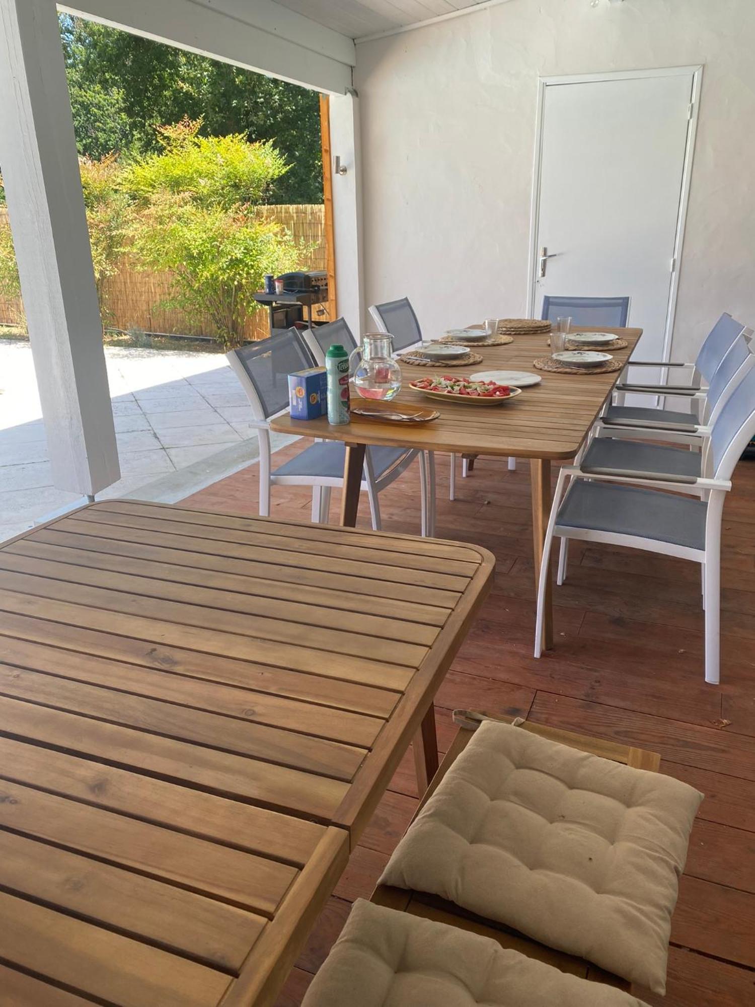 Maison Dharma A 5Km De La Plage Avec Sauna Mimizan Luaran gambar
